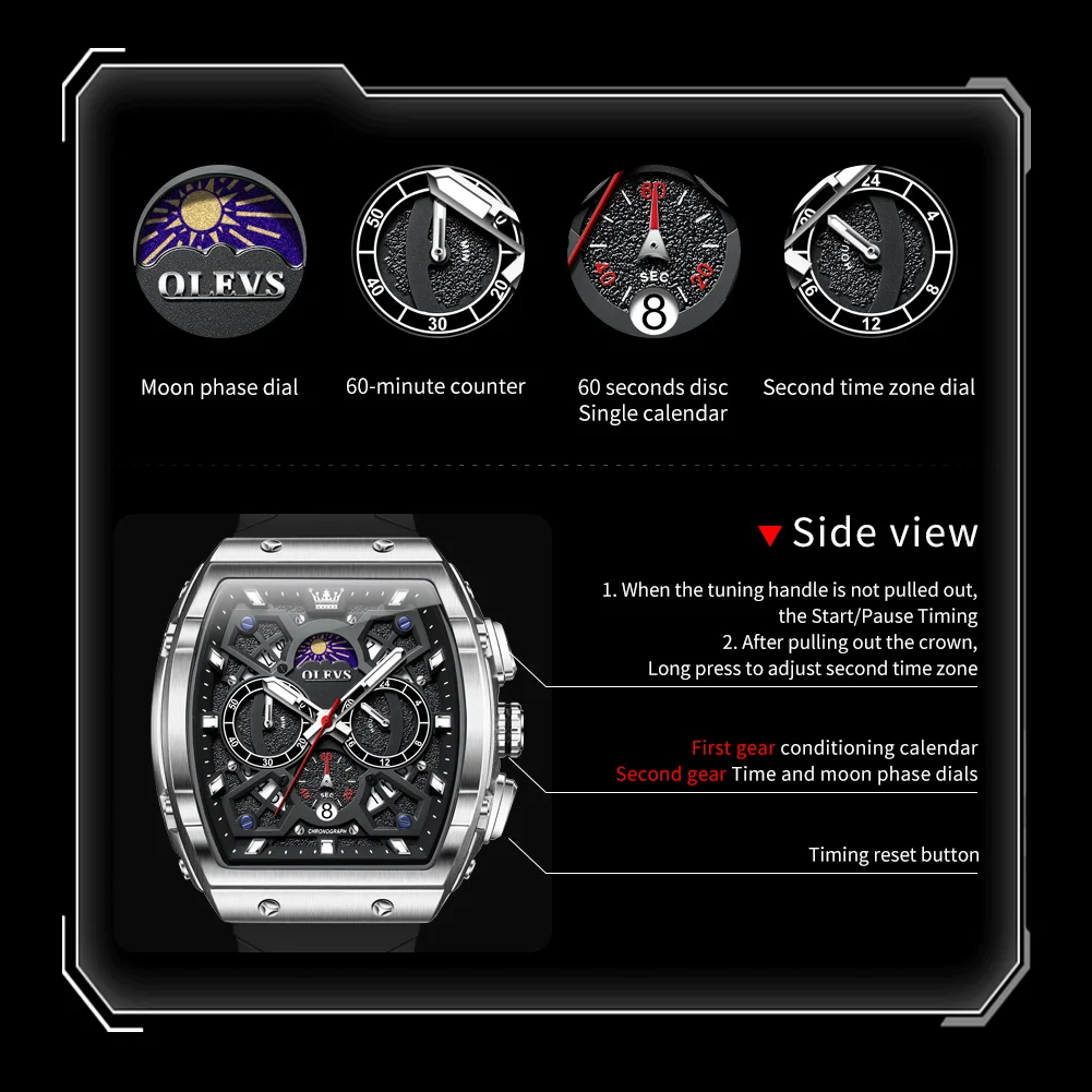 Мужские кварцевые часы